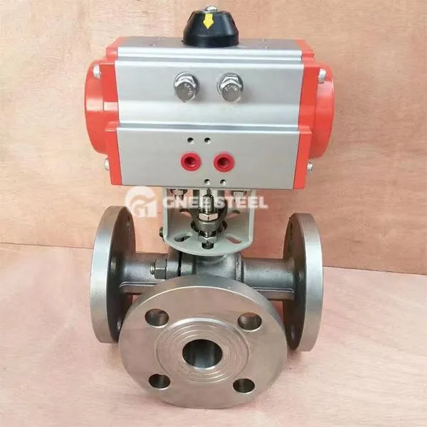 3 -drogi zmotoryzowany zawór kulowy