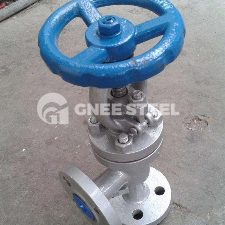 Angle Bellows Sealed Globe Valve