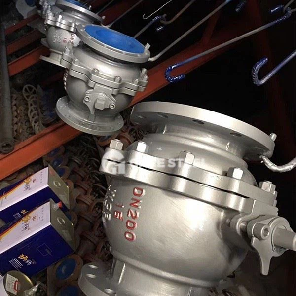 API 6D Cast Steel Ball Valve