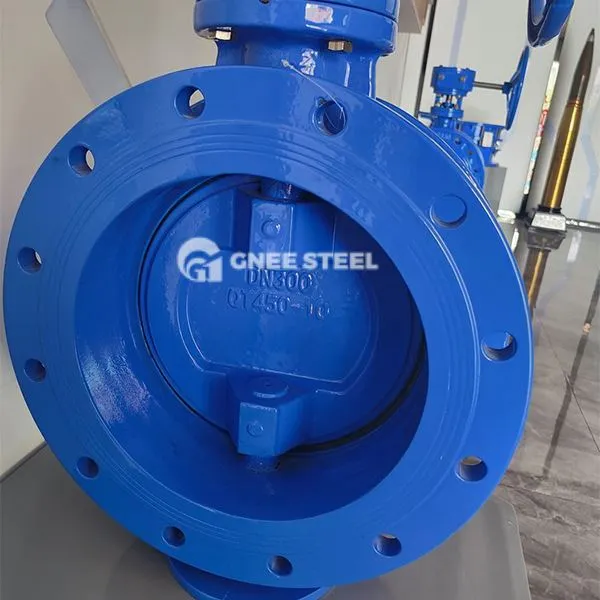 Wysokie zawory motylowe ze stali węglowej