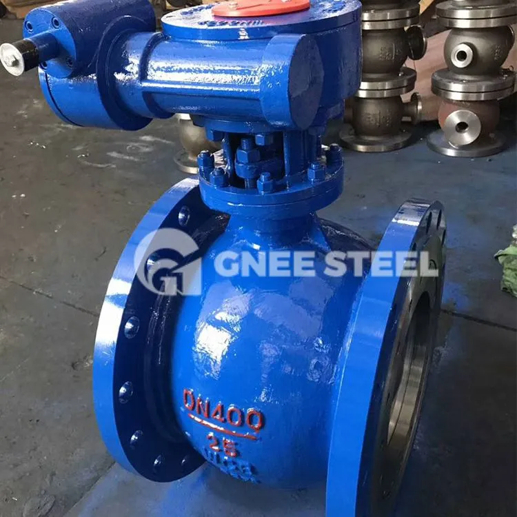 Zawór kulowy żeliwny