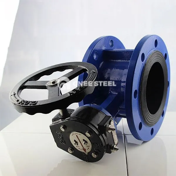 Żeliwne zawory motylowe