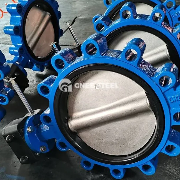 Żeliwne zawory motylowe