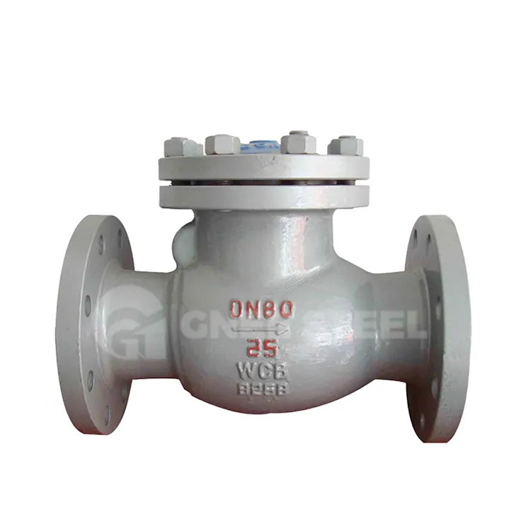 Zawór zwrotny klapowy ze staliwa