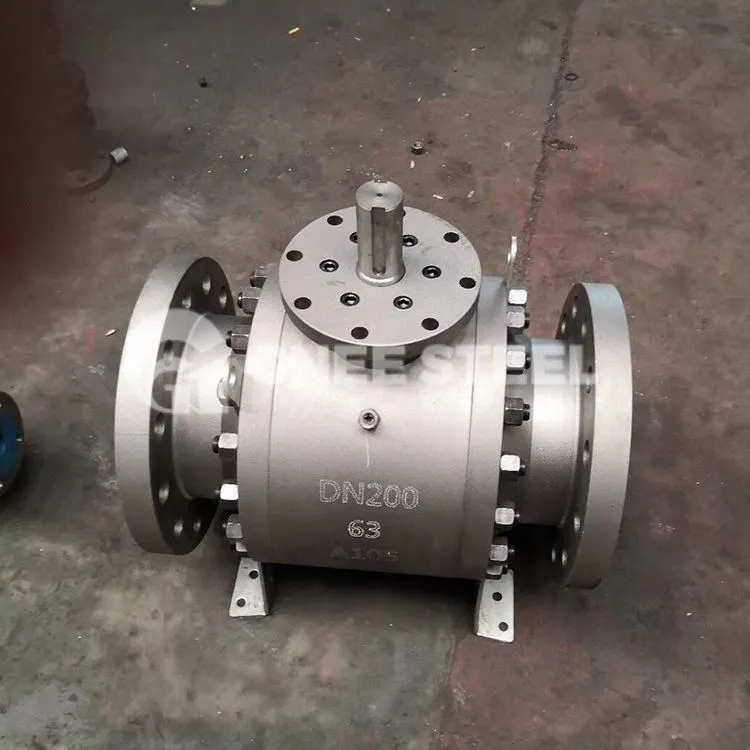 Zawór kulowy kriogeniczny z górnym wejściem i mocowaniem na czopie