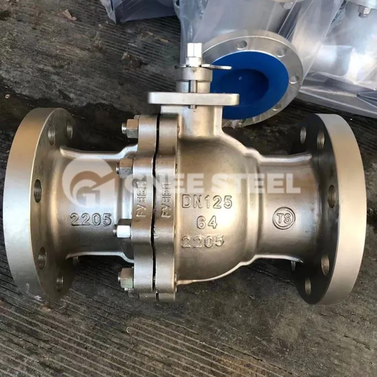 Zawory kulowe ze stali nierdzewnej Duplex