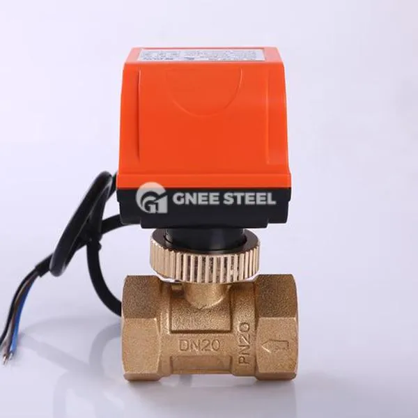 Elektryczne zawory kulkowe