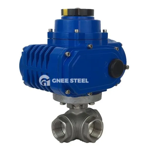 Elektrycznie uruchamiany 3 -drogi zaworu