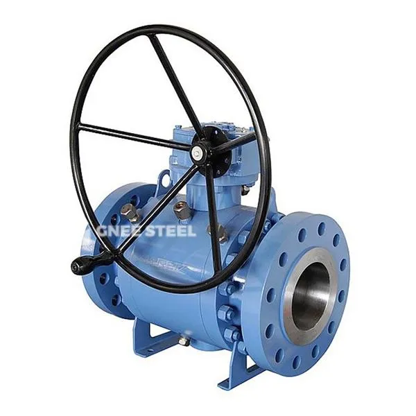 Zawór kulkowy kołnierz