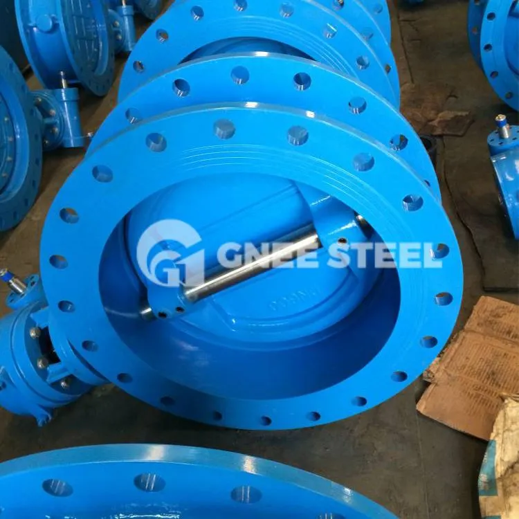 Kołnierzowy zawór motylkowy o wysokiej wydajności