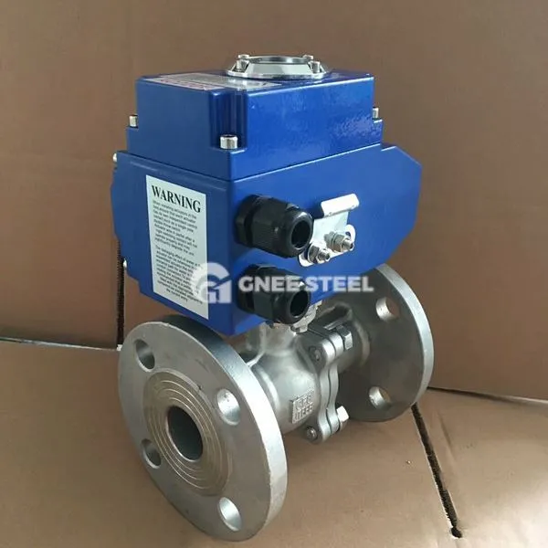 Zawór kulowy typu kołnierza