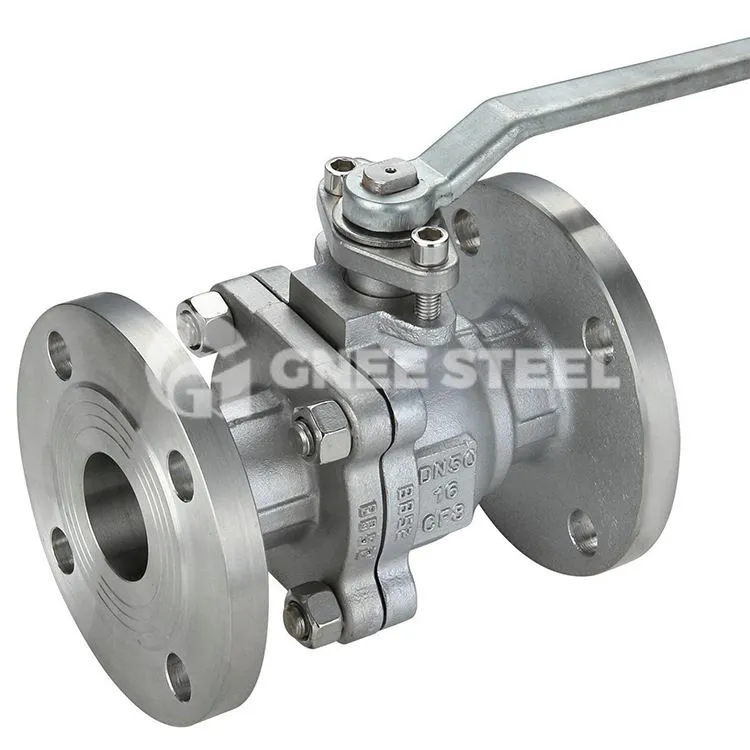 Zawory kulowe z kołnierzem końcowym