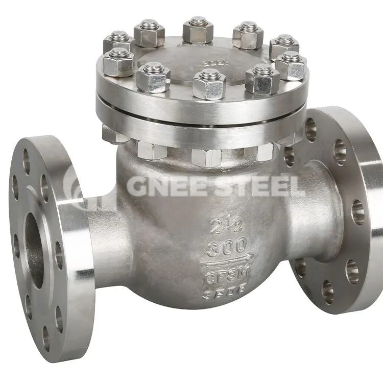 Zawór zwrotny kołnierzowy z klapą