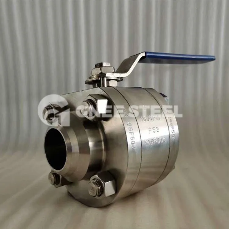 Zawór kulowy ze stali kutej