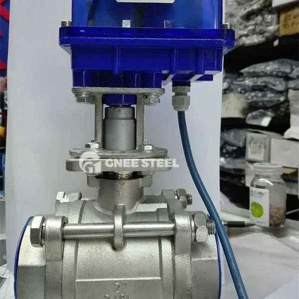 Elektryczny zawór kulkowy pod wysokim ciśnieniem