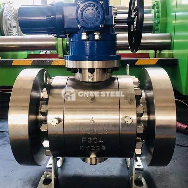 Wykute zawór kulowy pod wysokim ciśnieniem