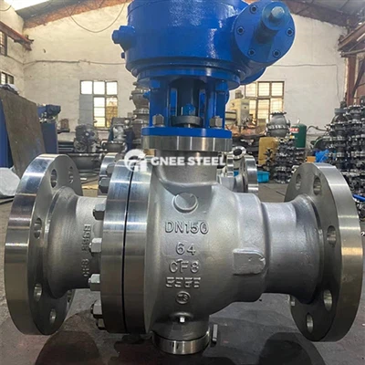 Jakie są części zaworu kulowego Trunnion