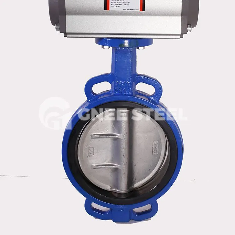 Zawór motylkowy pneumatyczny