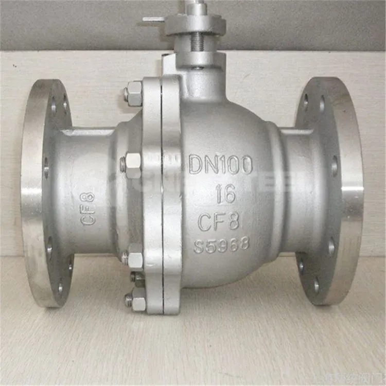 Zawór kulowy pływający z górnym wejściem