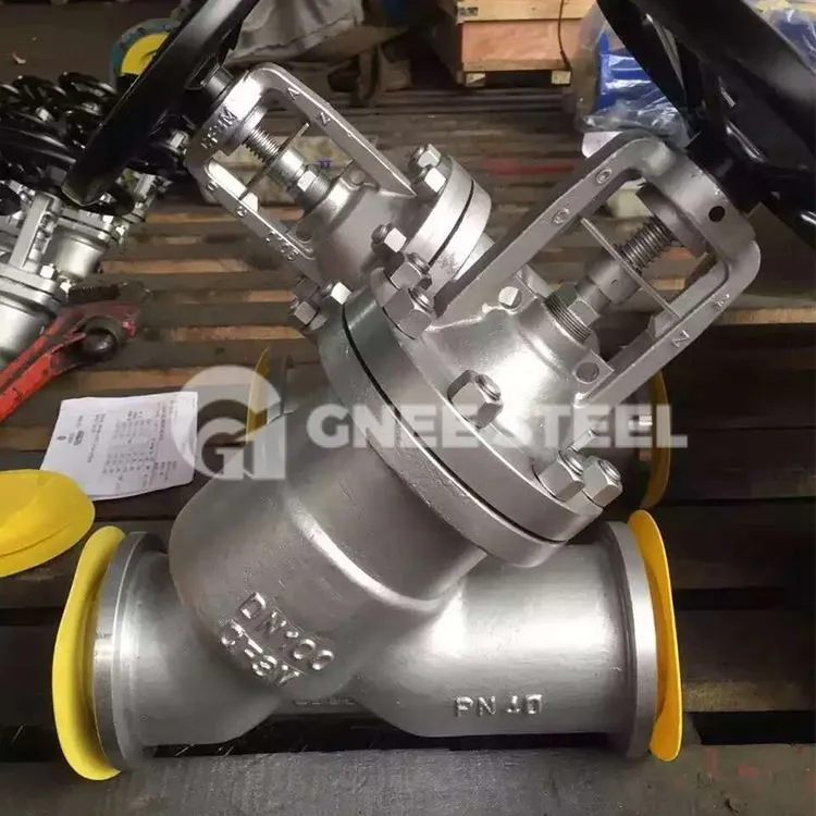 Zawory kulowe typu Y